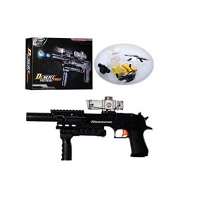 اسباب بازی تفنگ تیر ژله ای شارژی Desert Eagle Tactical مدل d8a -اسباب بازی تفنگ